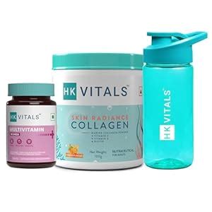 HealthKart HK Vitals Skin Radiance Collagen Powder Orange 100 G