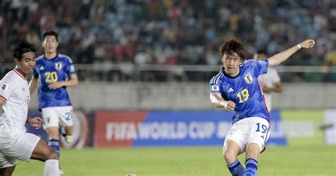 【試合結果】日本、中村敬斗＆小川航基が2ゴール ミャンマーに5発快勝で5戦全勝／w杯アジア2次予選 サンスポ