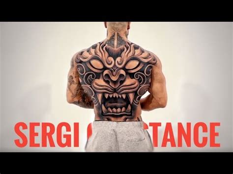 Sergi Constance Full Back Tattoo Sergiconstance Tattoo Ink Youtube