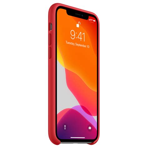 Apple Iphone 11 Pro Max Leather Case Red Mx0f2zm