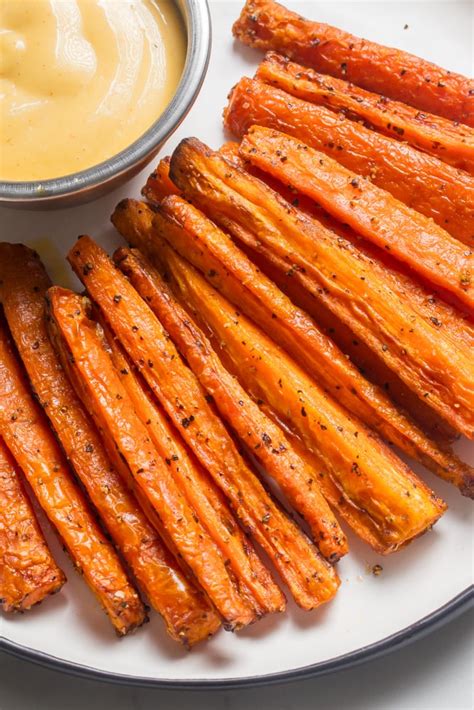 Quick And Easy Air Fryer Carrot Fries