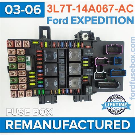 L T A Ac Remanufactured Ford Expedition Fuse Box Fordfusebox