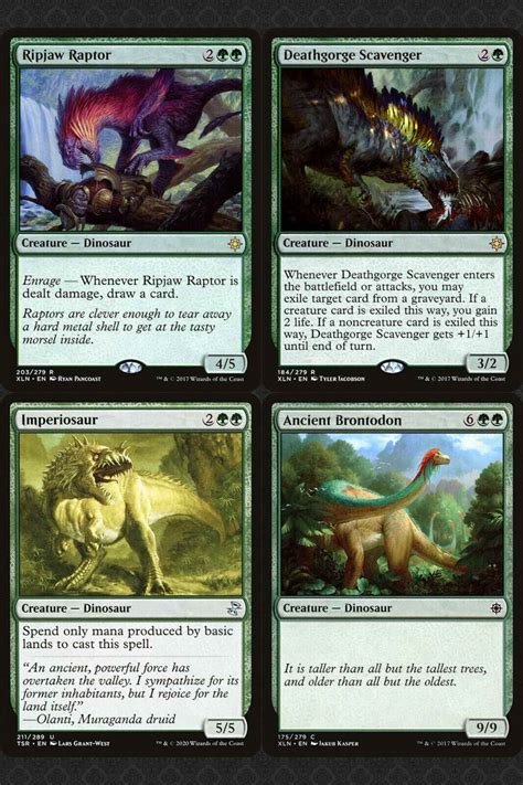 Ghalta Primal Hunger Dinosaur Commander Deck Mtg Ready To Play Secret