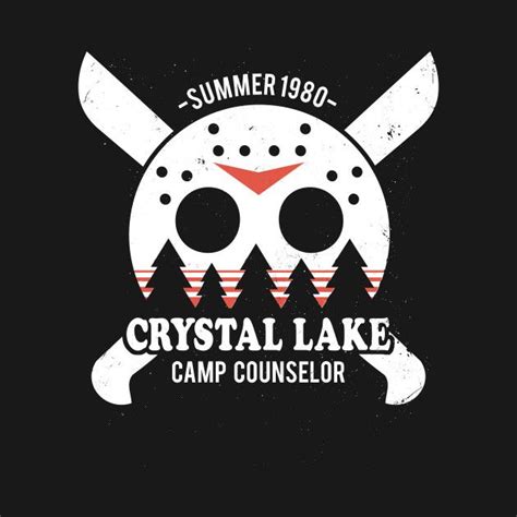 CRYSTAL LAKE CAMP COUNSELOR T Shirt The Shirt List Crystal Lake