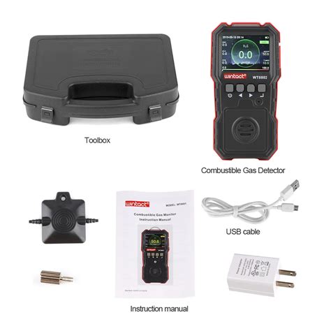 Wintact Wt Hydrogen Sulfide Monitor With Accurate Measurement And