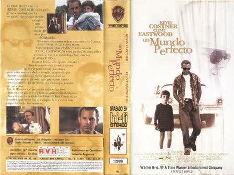 Un Mundo Perfecto Vhs Kevin Costner Clint Eastwood MercadoLibre