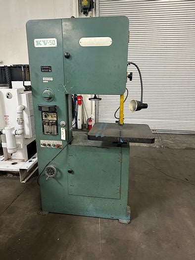 Used Leten Kv 50 Vertical Bandsaw 20 6663 1 For Sale In Pomona California