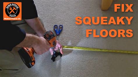 Fix Squeaky Floors In 4 Easy Steps Use The Squeeeek No More Kit