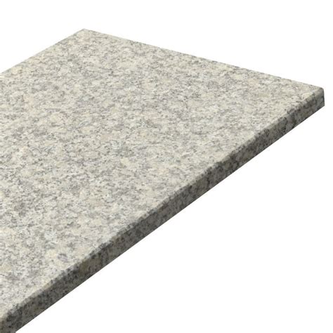 Stopień granitowy G602 Bianco Sardo płomieniowany 150x33x2 cm