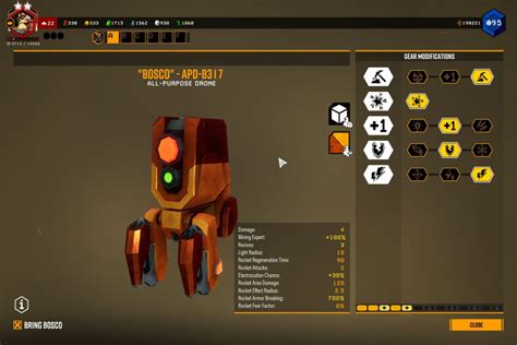 Deep Rock Galactic How To Use And Build Bosco The Drone