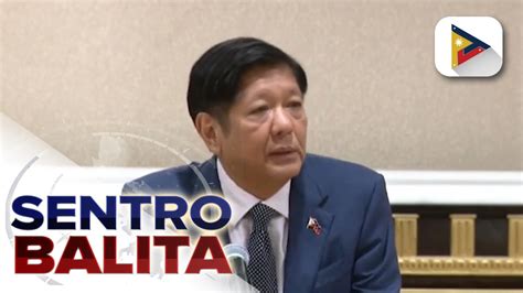 Pbbm Hindi Na Pinatulan Ang Mga Pahayag Ni Dating Pres Duterte Video