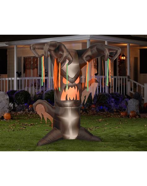 Animated Frightening Tree Airblown Inflatable Spirit Halloween