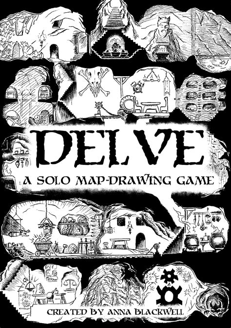 DELVE A Solo Map Drawing Game By BlackwellWriter