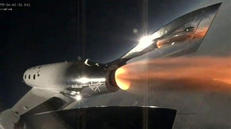 Branson S Virgin Galactic Reaches Edge Of Space BBC News