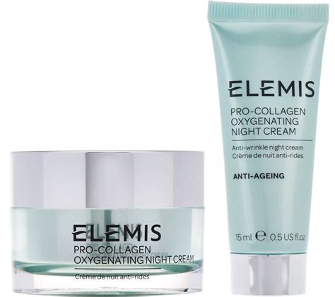 Elemis Pro Collagen Oxygenating Night Cream W Travel Size Page 1 —