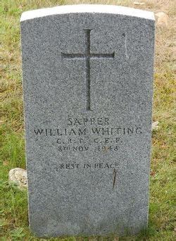 William Whiting Onbekend Find A Grave Gedenkplek