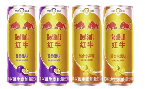 Набор энергетических напитков Red Bull Passion Fruit со вкусом маракуйи и фруктового микса 4