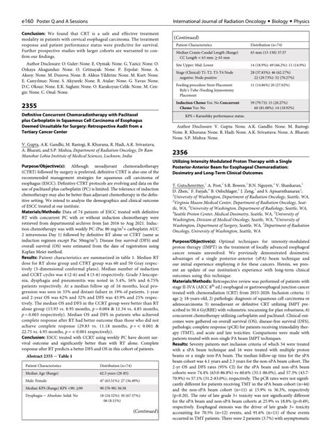 PDF Definitive Concurrent Chemoradiotherapy With Paclitaxel Plus