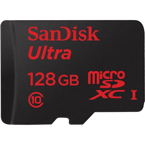 128 Gb Sandisk Ultra Android Microsdxc Class 10 U1 Retail Microsd Karten Microsd