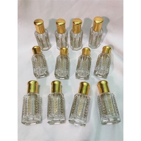 Jual Botol Parfum Kosong Tola SURRATI Stick Motif Padi Stik 12 Ml