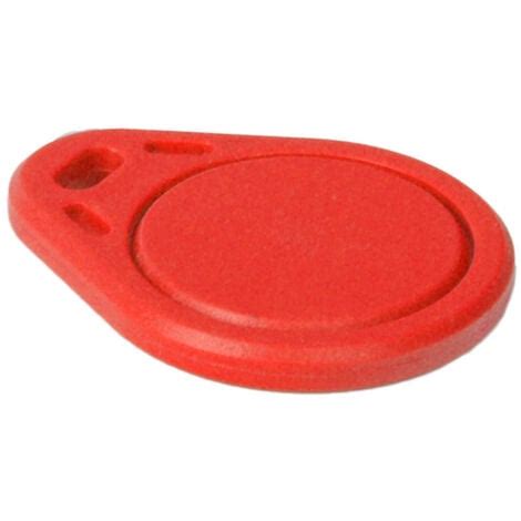 Rfid Proximity Key Ring Khz Numbered Red Rfid Tag R