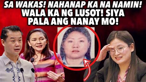 Sa Wakas Tunay Na Ina Ni Mayor Alice Guo Nahanap Na Ilalabas Na Ang