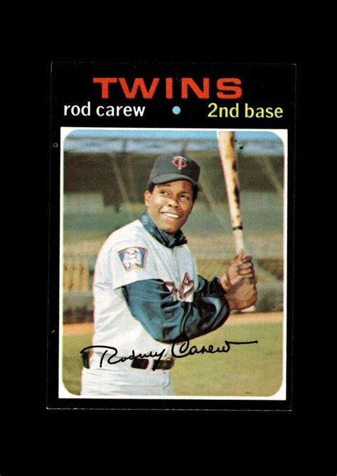 Topps Set Break Rod Carew Nr Mint Gmcards Ebay