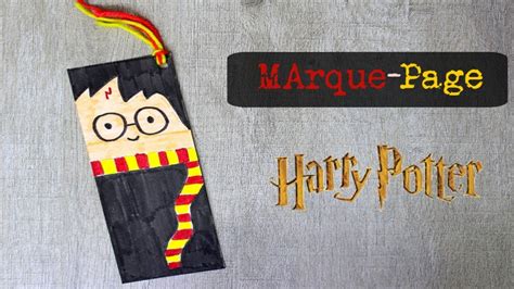 Marque Page Harry Potter Youtube