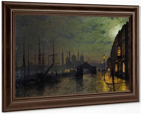 Princes Dock Hull By John Atkinson Grimshaw Print Or Oil Painting