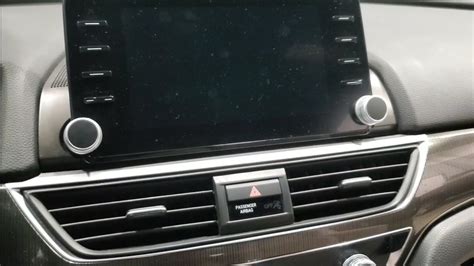 How To Remove The Display Screen On A 2017 2018 2019 Honda Accord And