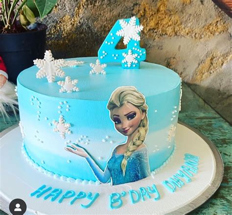 Frozen Girl Theme 3 Cake 1Kg Cake Connection Online Cake Fruits