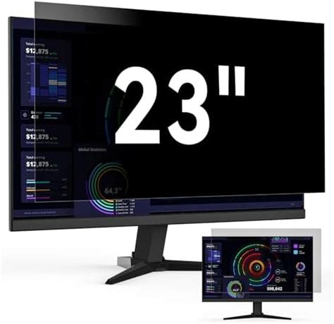 23 Inch 169 Computer Privacy Screen For Widescreen Monitor 23in