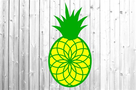 Pineapple Svg Pineapple Mandala Svg Graphic By Tanja Dianova · Creative