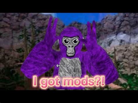 This Gorilla Tag Clone Gave Me Mods YouTube