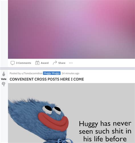 I Guess Huggy Wuggy Just Isnt Horny R Poppyplaytime