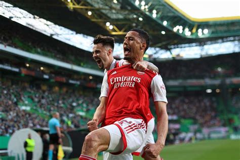 Sporting E Arsenal Empatam Em Jogo Movimentado Nas Oitavas Da Liga