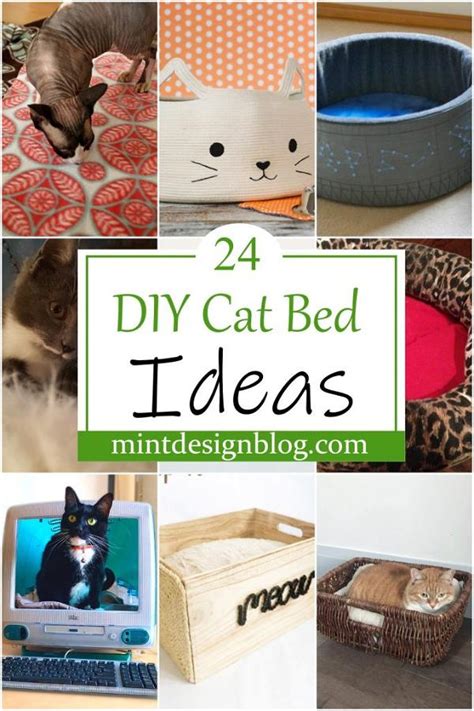 24 Diy Cat Bed Ideas With Pictures Mint Design Blog