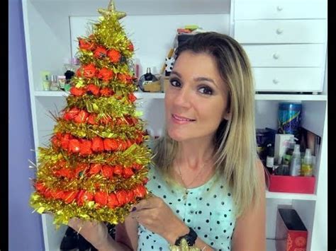 Aprenda a montar Árvores de Natal balas