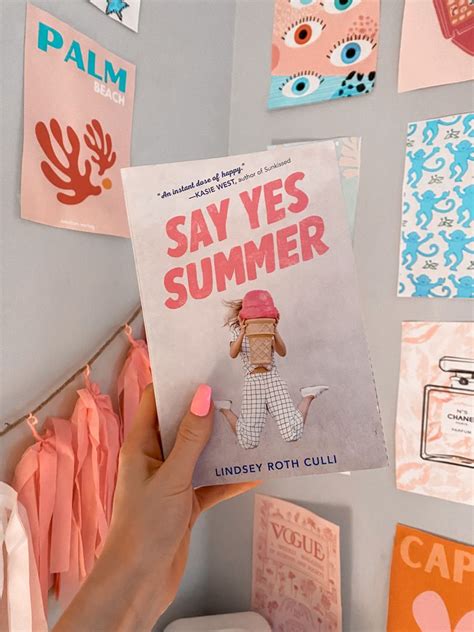 Say Yes Summer Book Summer Books Preppy Party Books