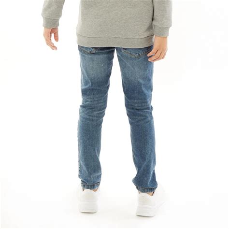 Ripstop Junior Coyle Jeans In Skinny Passform Verblasstes Blau