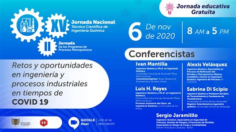 Xv Jornada Nacional T Cnico Cient Fica De Ingenier A Qu Mica Y Ii