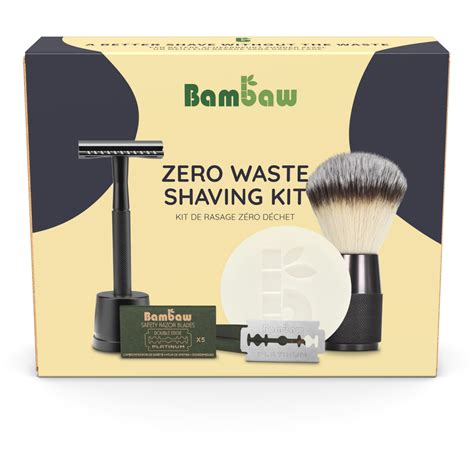 Bambaw Shaving Set Black Set Ecco Verde Online Shop