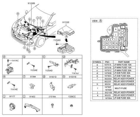 Front Wiring Hyundai Veloster