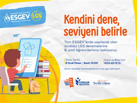 LGS DENEME SINAVI Esenler Belediyesi