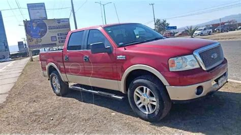 Ford Lobo Doble Cabina Lariat X Usado Color Rojo Rubi Precio