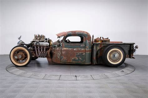 Take A Ride On The Wild Side In This Custom 1949 Chevy Rat Rod