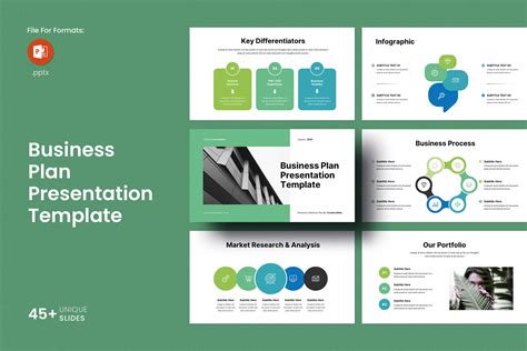 Business Plan Powerpoint Template Graphic By Creativeslides Creative