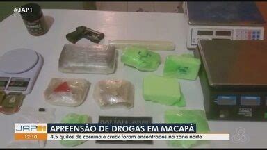 Jornal do Amapá 1ª Edição Polícia Civil apreende 4 quilos de cocaína