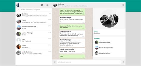 WhatsApp Web Template Free Download - (Fully Working)