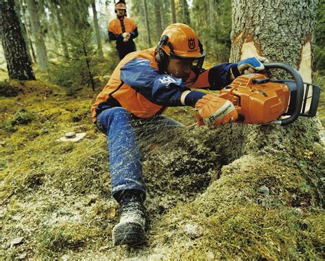 Chainsaw Action Image Husqvarna Chainsaw Husqvarna Group Flickr